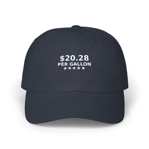 Dad Cap – "20.28 Per Gallon" Vintage Gas Price Hat
